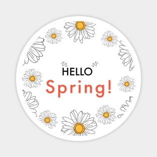 Hello spring Magnet